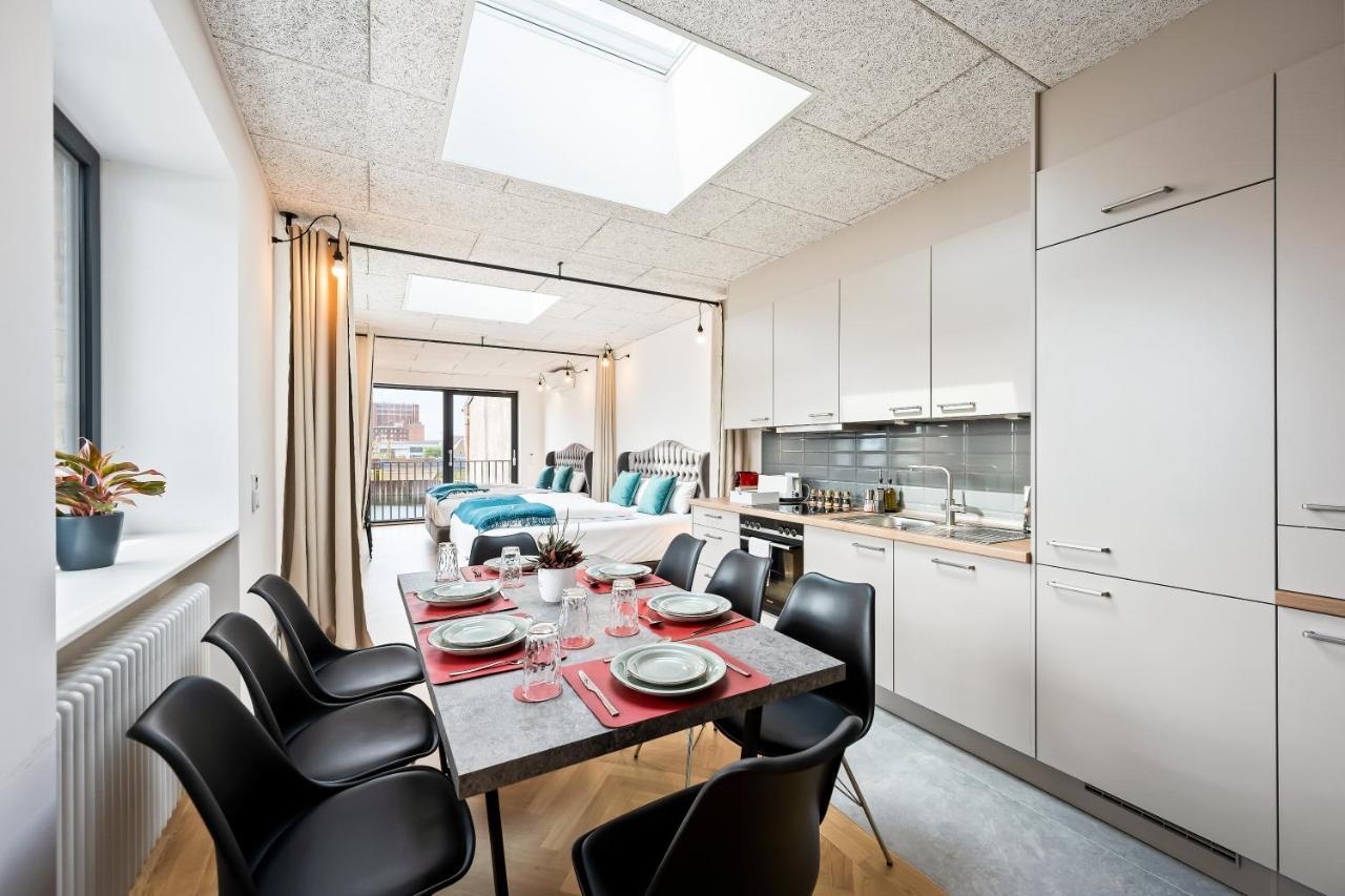 Lit Living - Luxus Loft - Box Spring - Air Con - Bbq - Panorama Apartament *