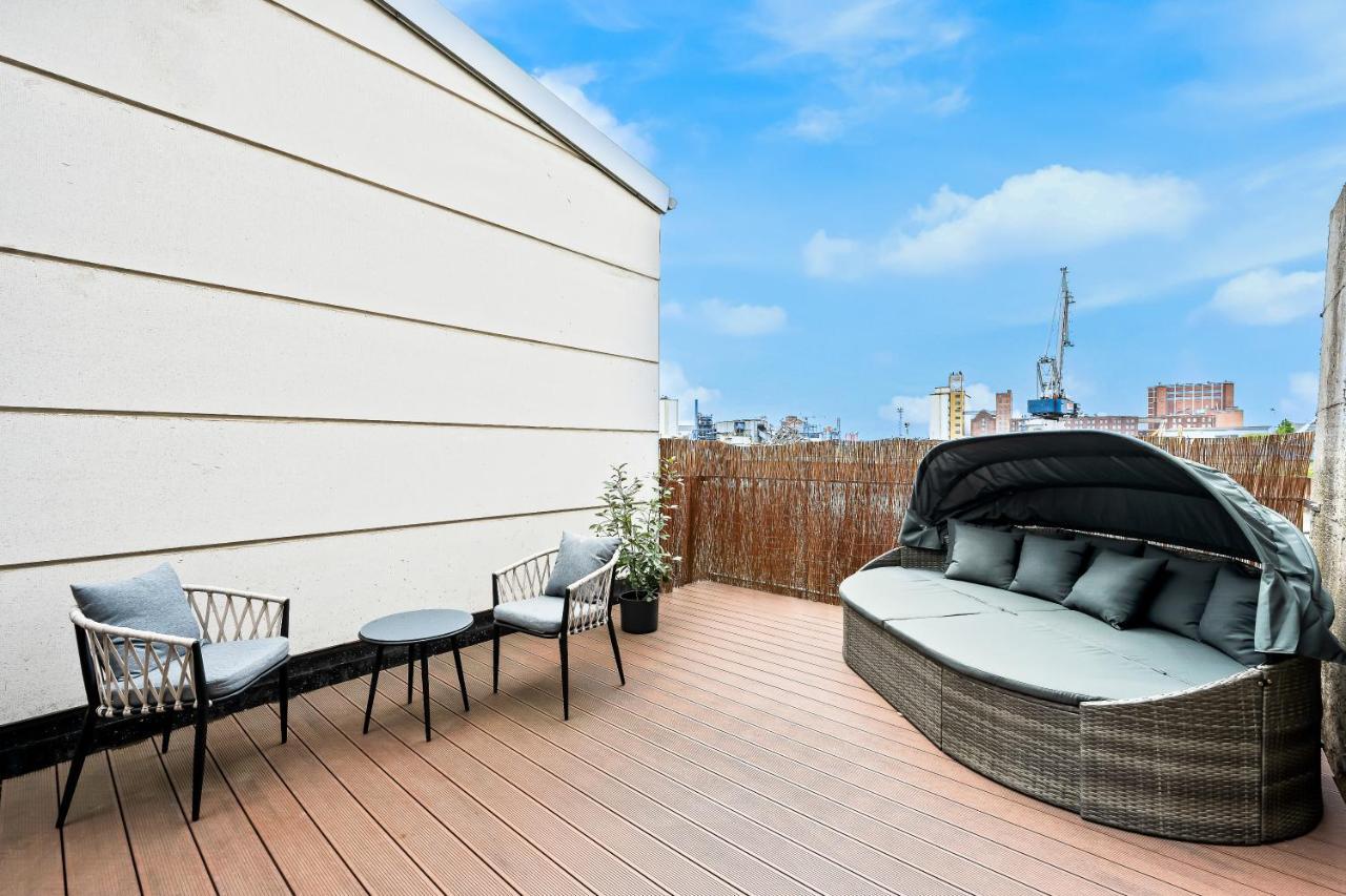 Lit Living - Luxus Loft - Box Spring - Air Con - Bbq - Panorama