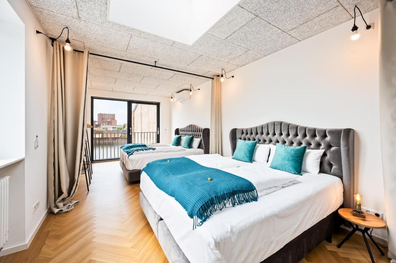 Apartment Lit Living - Luxus Loft - Box Spring - Air Con - Bbq - Panorama *